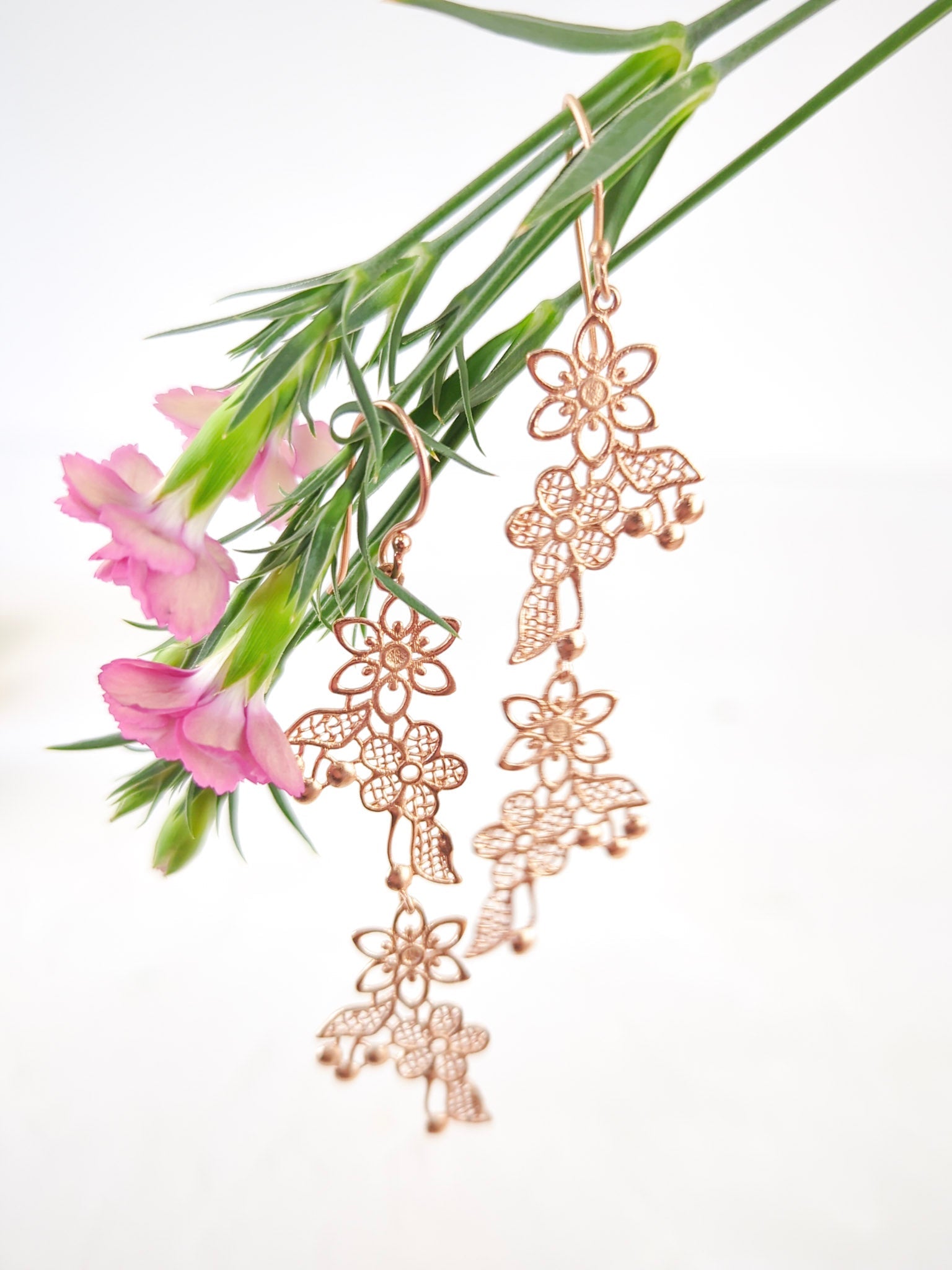 Garden Whispers Earrings by Ash & Rose
