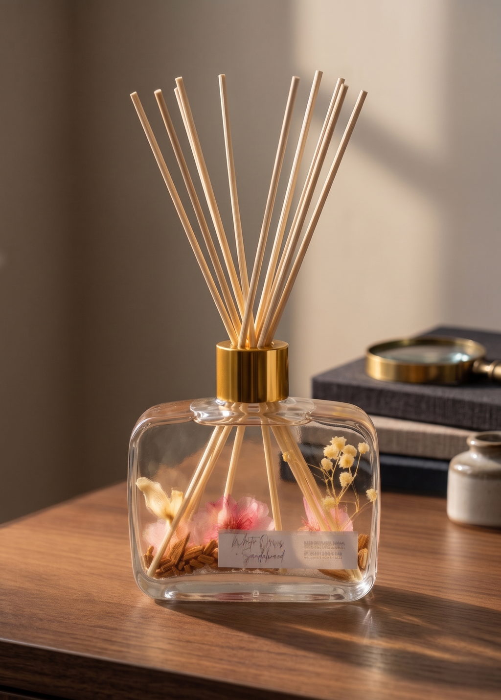 Botanical Reed Diffuser 6.8oz– Natural Home Fragrance & Décor