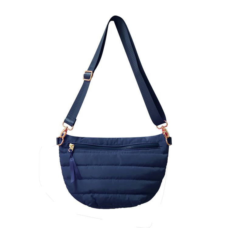 The Blake | Crescent Puffer Sling Bag | 14 Colors by Babs+Birdie