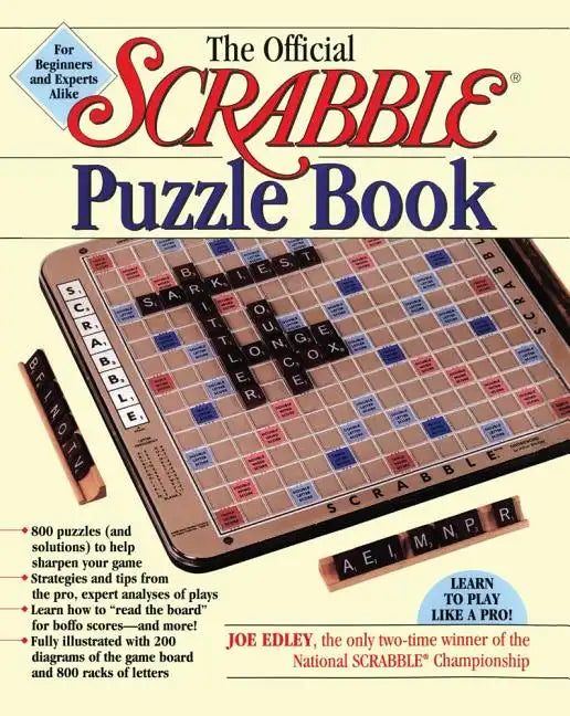 The Official Scrabble Puzzle Book - Paperback by Books by splitShops