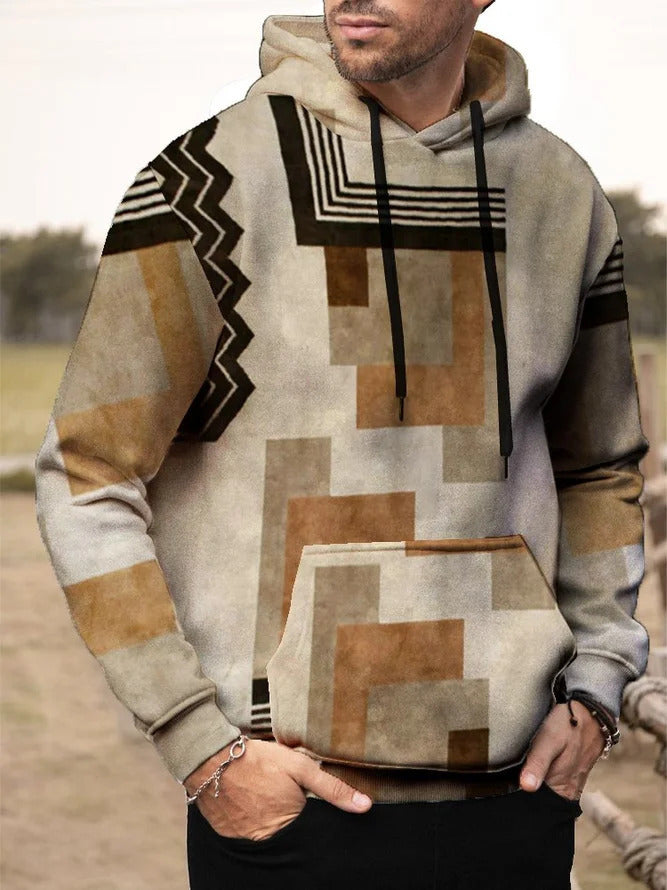 Round Neck Sweater 3D Printed (illusion) by 510_Athletics LLC