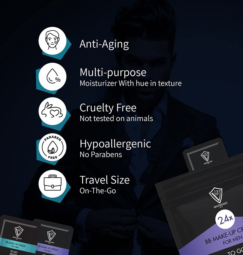 Vantaggio BB Make-Up Cream for Men - Light by Skincareheaven