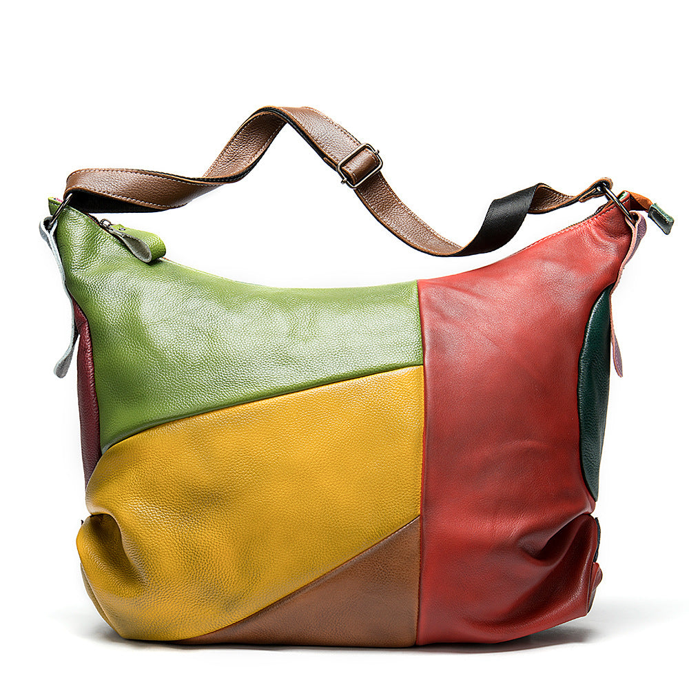Beautiful Cowhide Leather Travel Bag