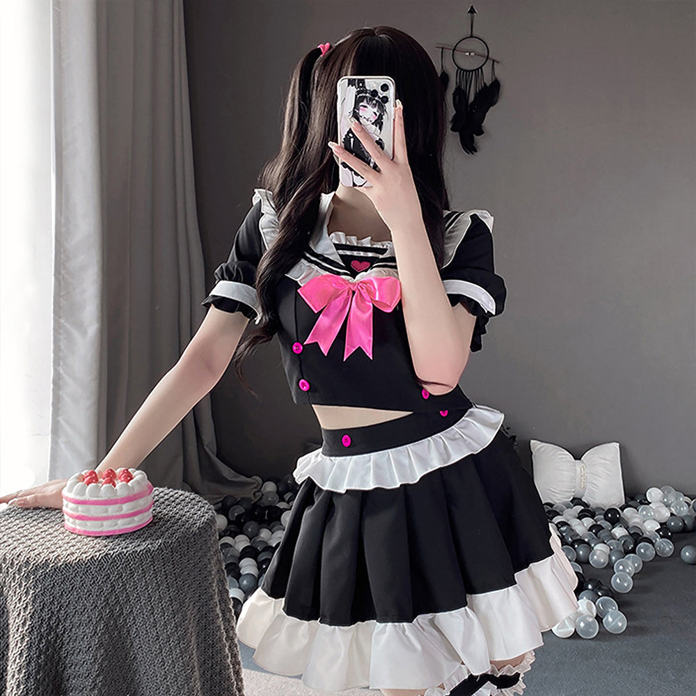 Lolita Maid Cosplay Costume Set by Amorino