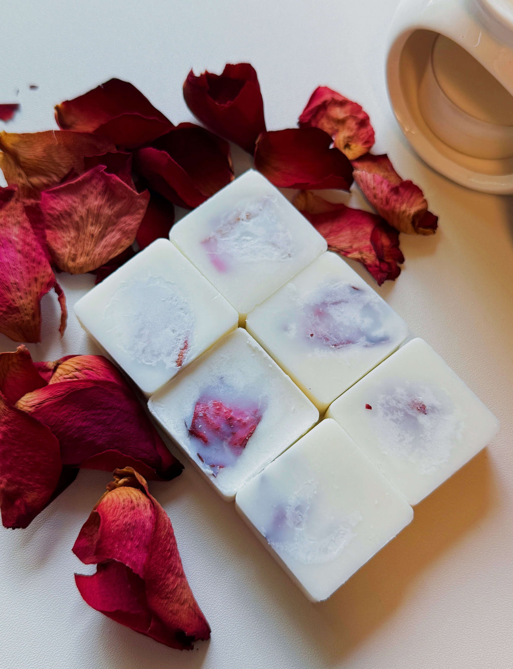 Rose Petal Soy Wax Melts Refill — 4 Oz