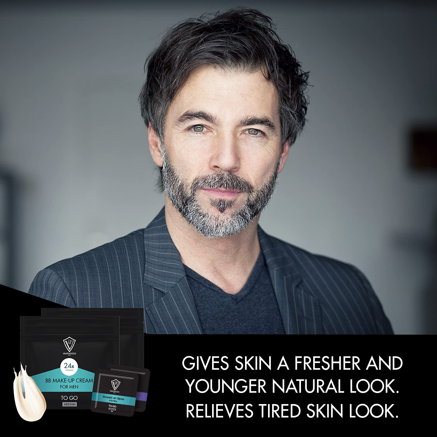 Vantaggio BB Make-Up Cream for Men - Light by Skincareheaven