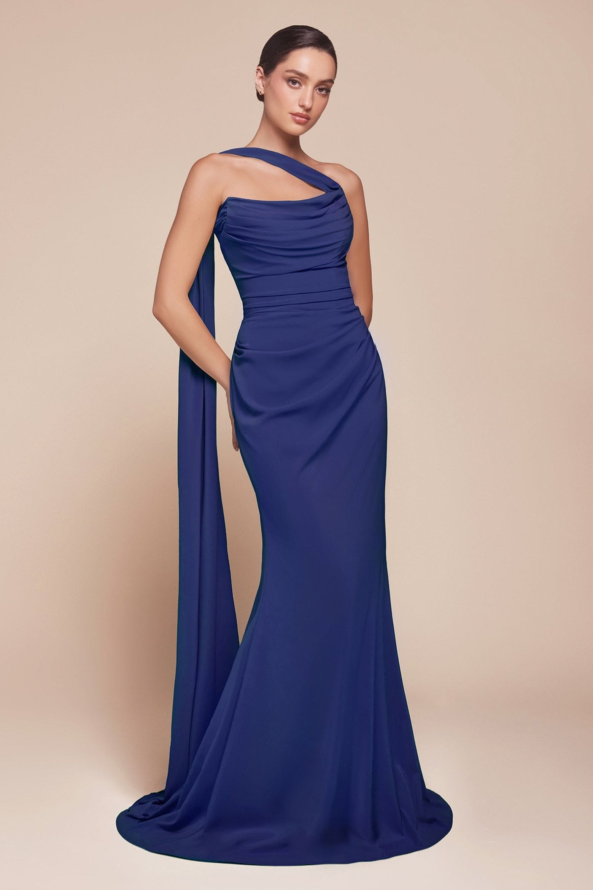Ladi Vine Dress Versatile Soft Chiffon Strapless Dress
