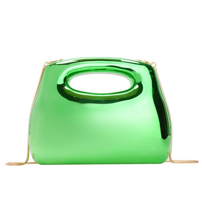 Acrylic square box clutch bag by OyeraCharisma