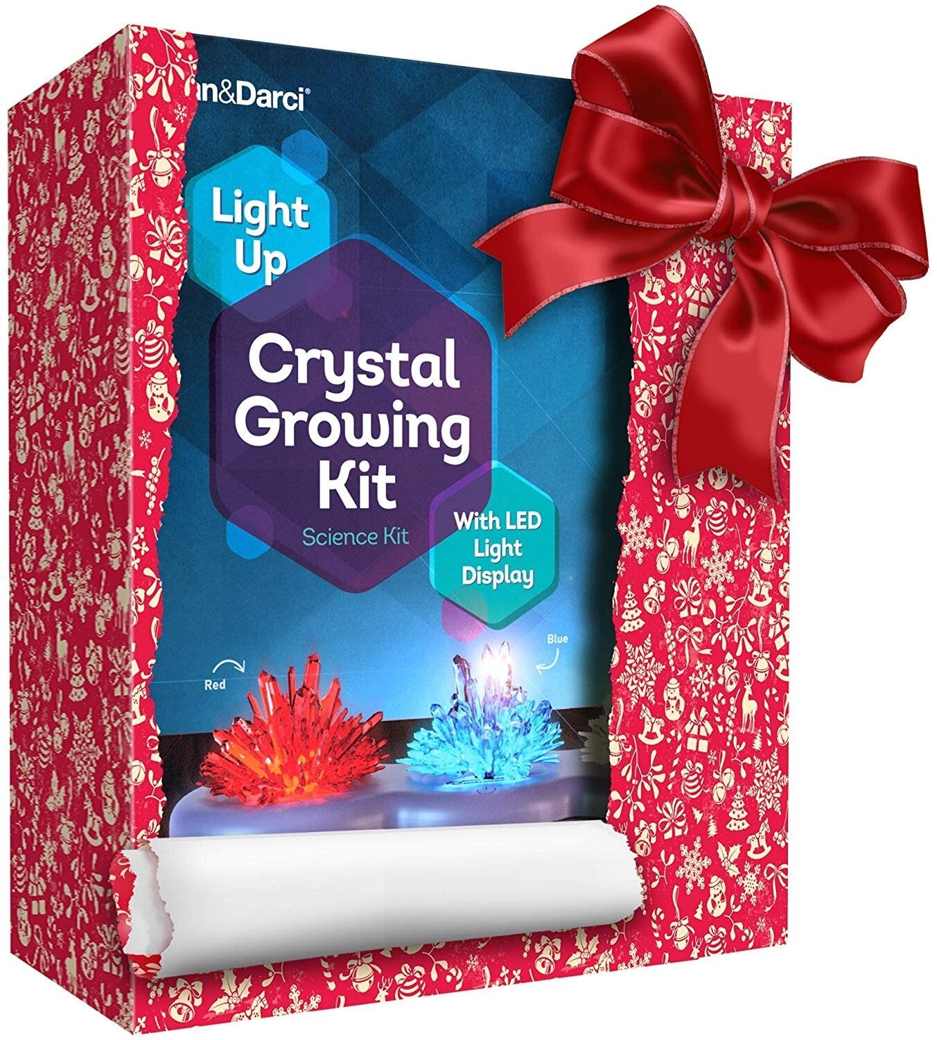Light-Up Crystal Growing Kit for Kids