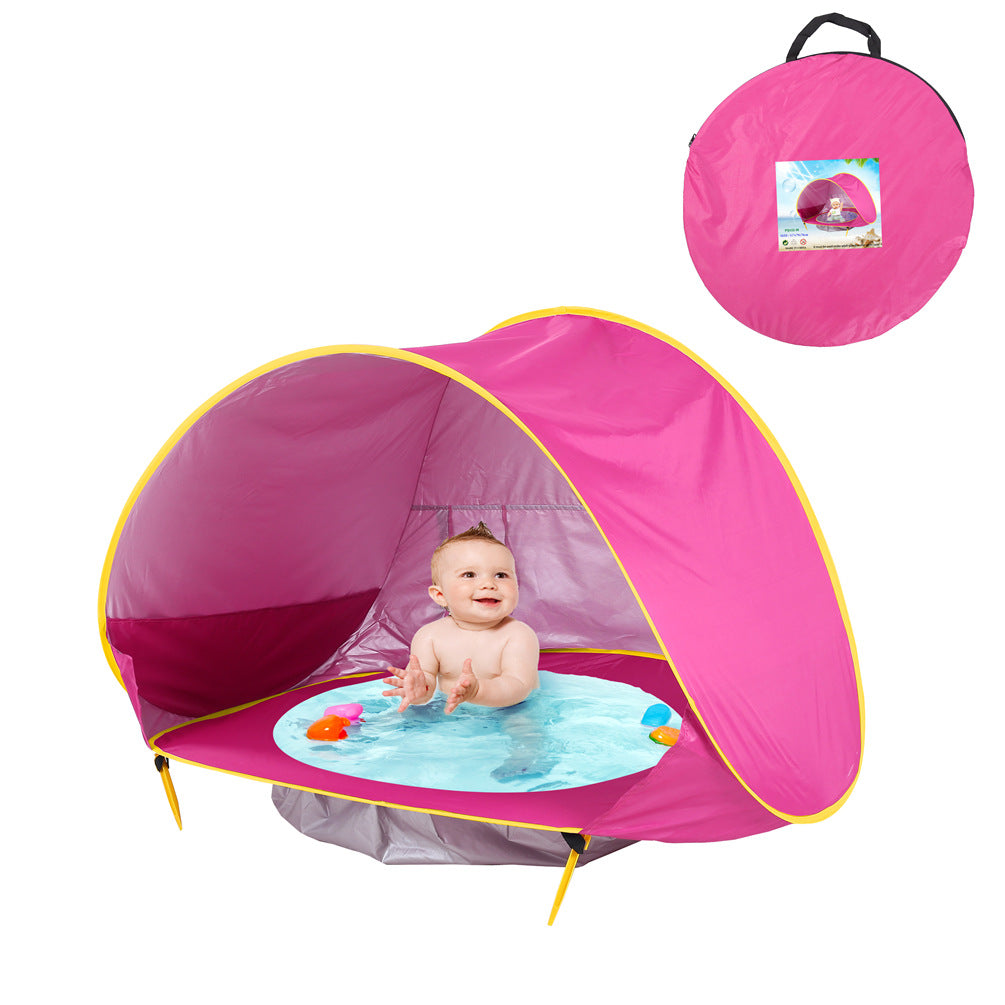 Baby Beach Tent Kids Outdoor Camping Easy Fold Up Waterproof  Up Sun Awning Tent UV-protecting by G8Central.com