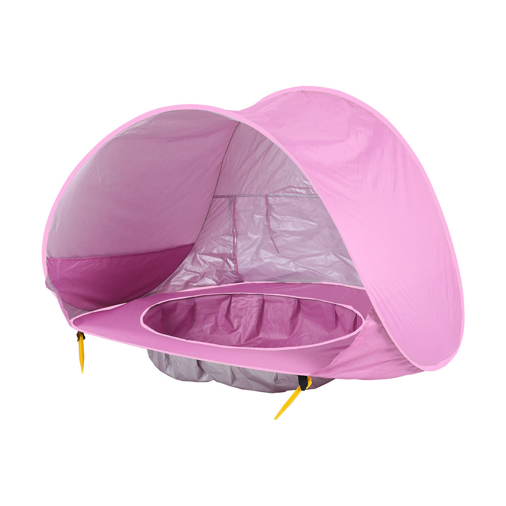 Baby Beach Tent Kids Outdoor Camping Easy Fold Up Waterproof  Up Sun Awning Tent UV-protecting by G8Central.com
