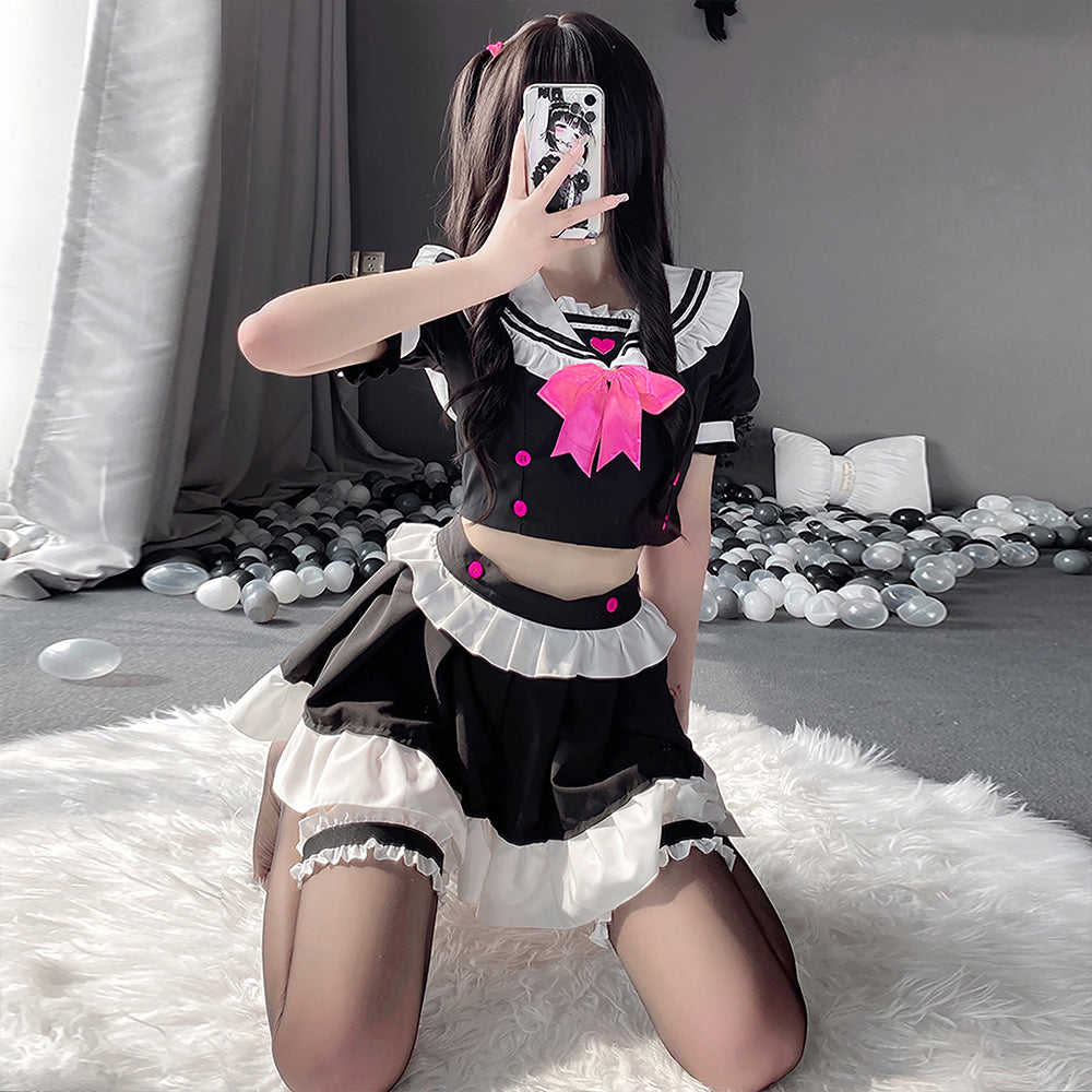 Lolita Maid Cosplay Costume Set by Amorino