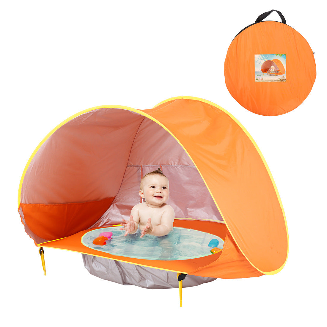 Baby Beach Tent Kids Outdoor Camping Easy Fold Up Waterproof  Up Sun Awning Tent UV-protecting by G8Central.com