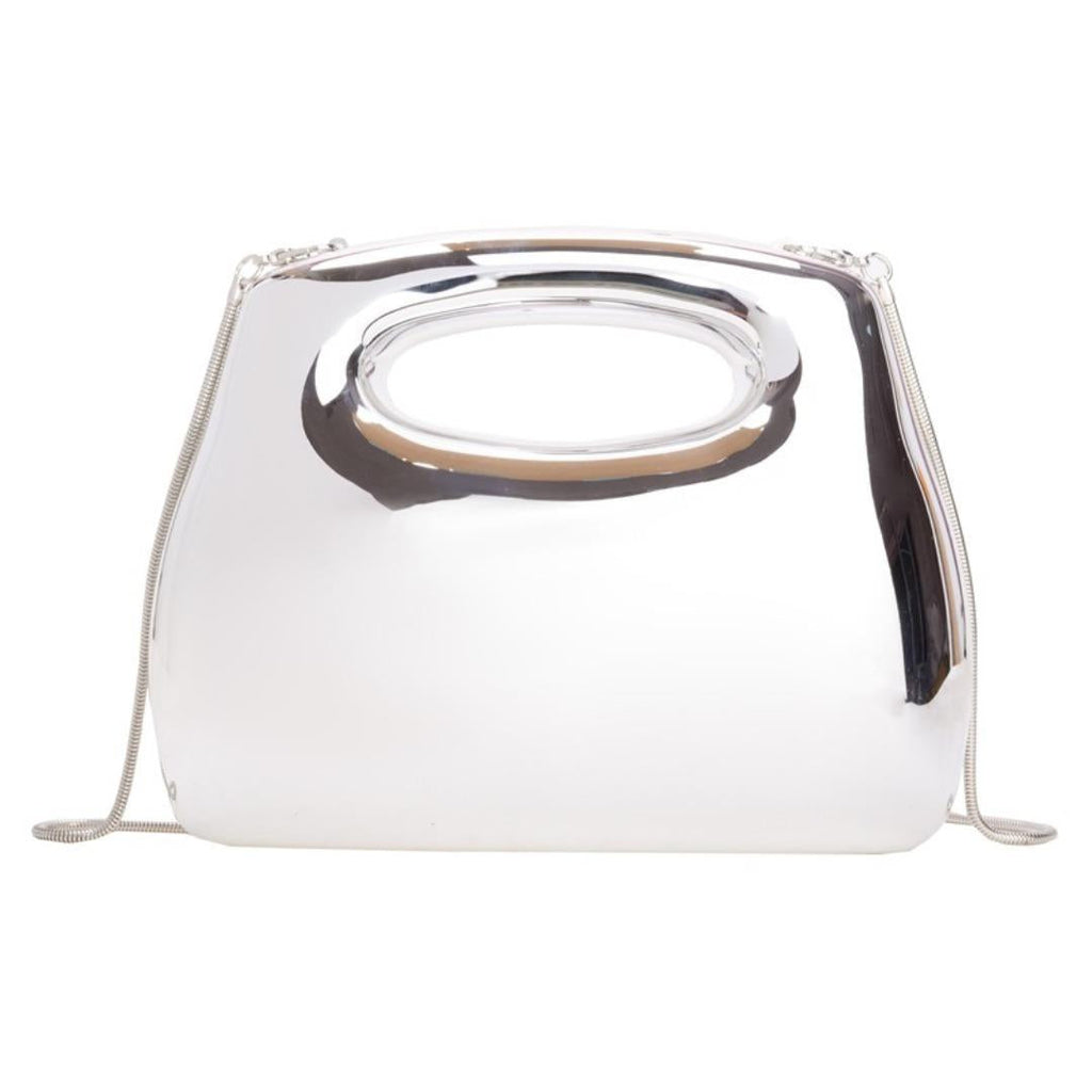 Acrylic square box clutch bag by OyeraCharisma