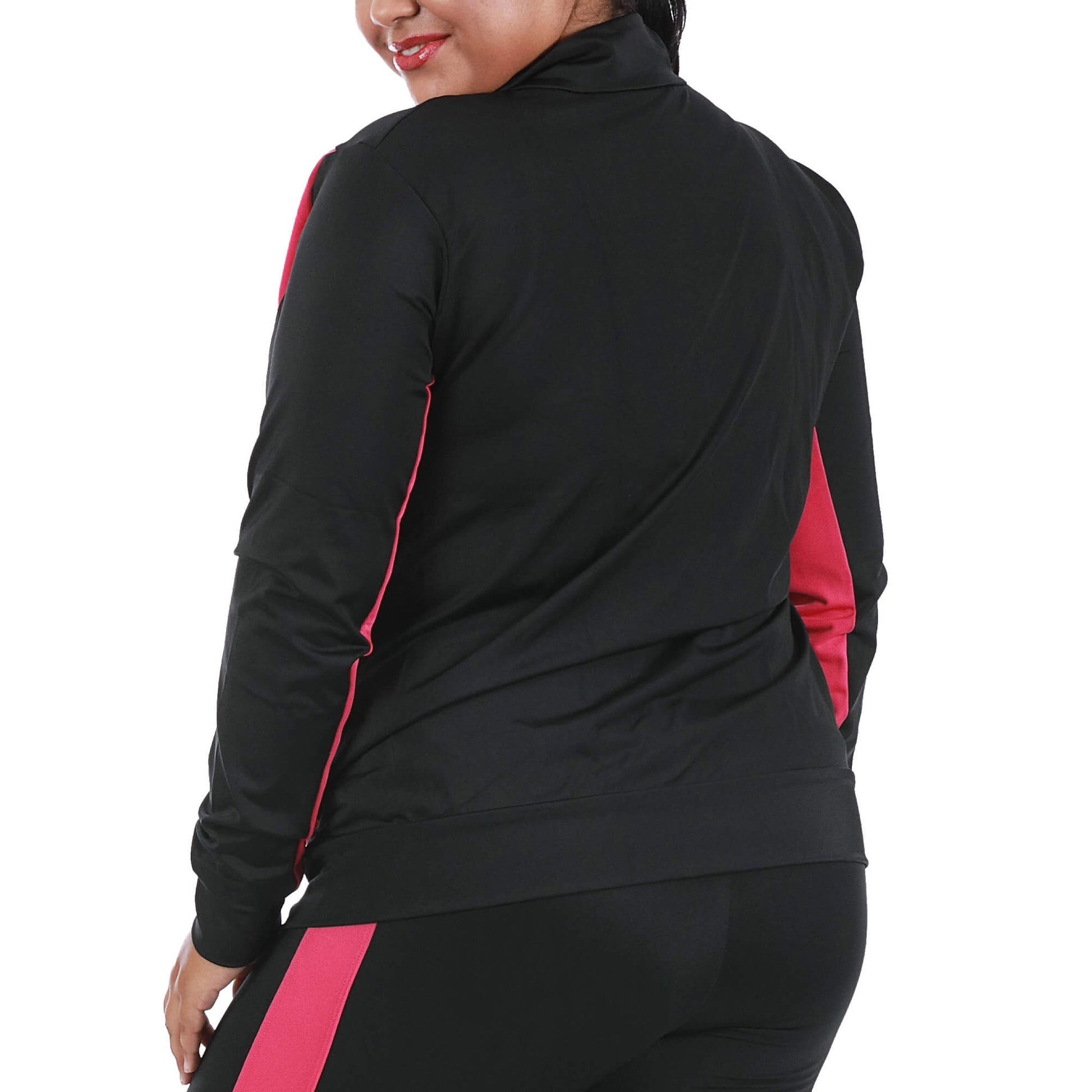 InstantFigure Curvy Plus Size Activewear Compression Jacket AWJ029C by InstantFigure - InstaSlim - InstantRecoveryMD