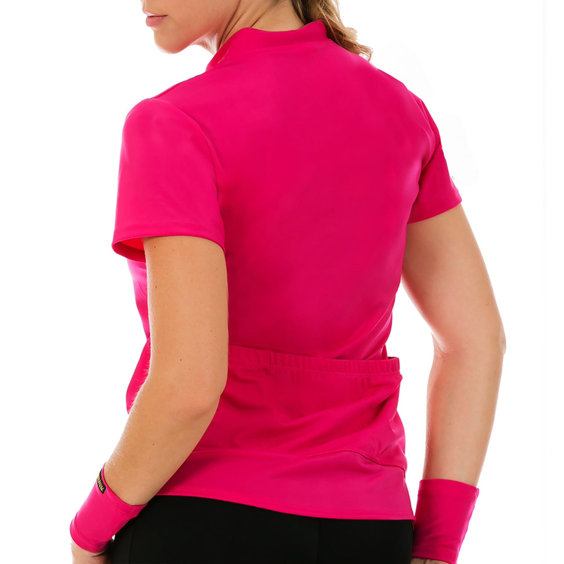 InstantFigure Cycling Compression Solid Zip Up Bike Top AWT028 by InstantFigure - InstaSlim - InstantRecoveryMD