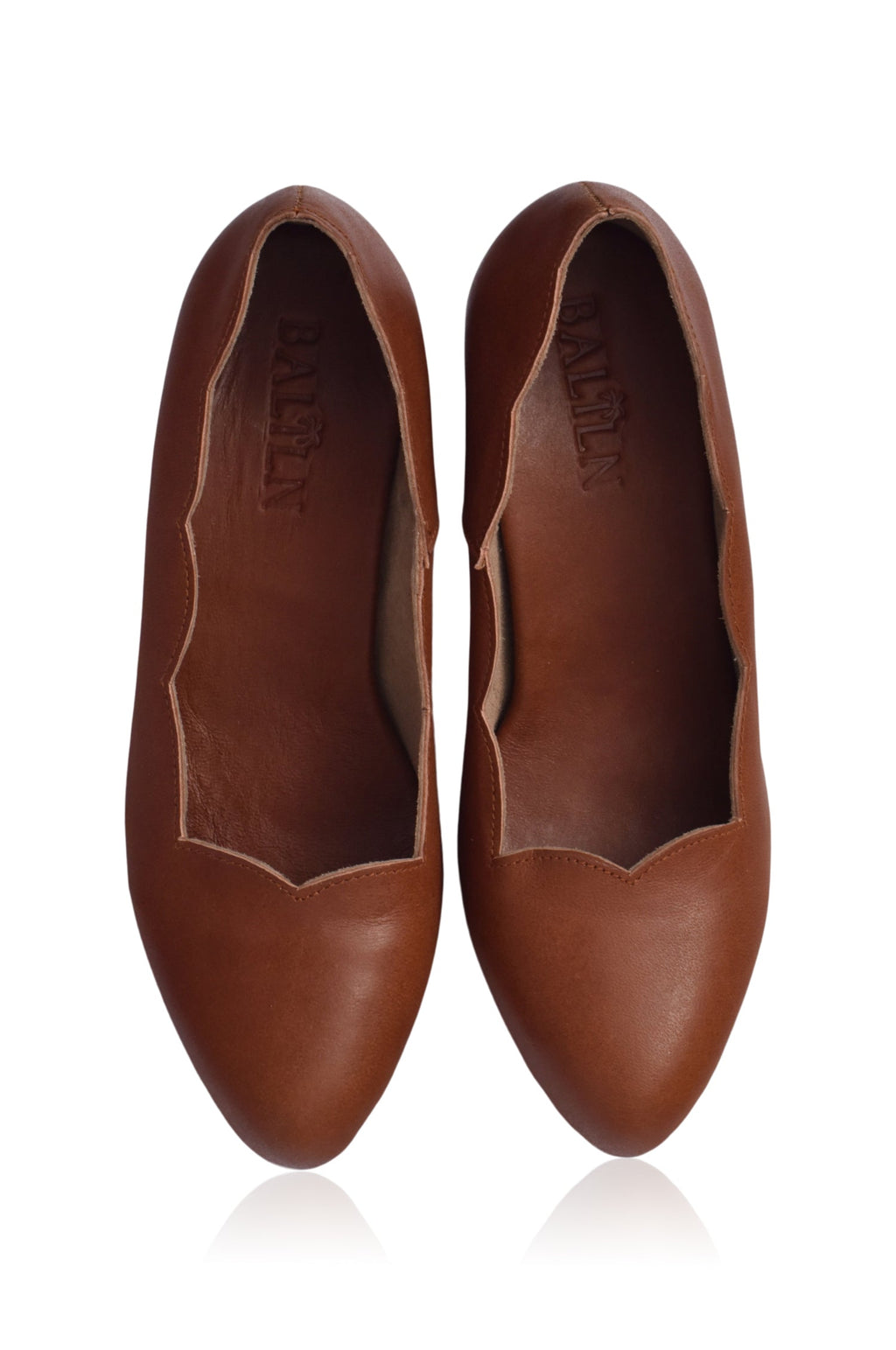 Alia Classic Leather Heels by Bali Lane
