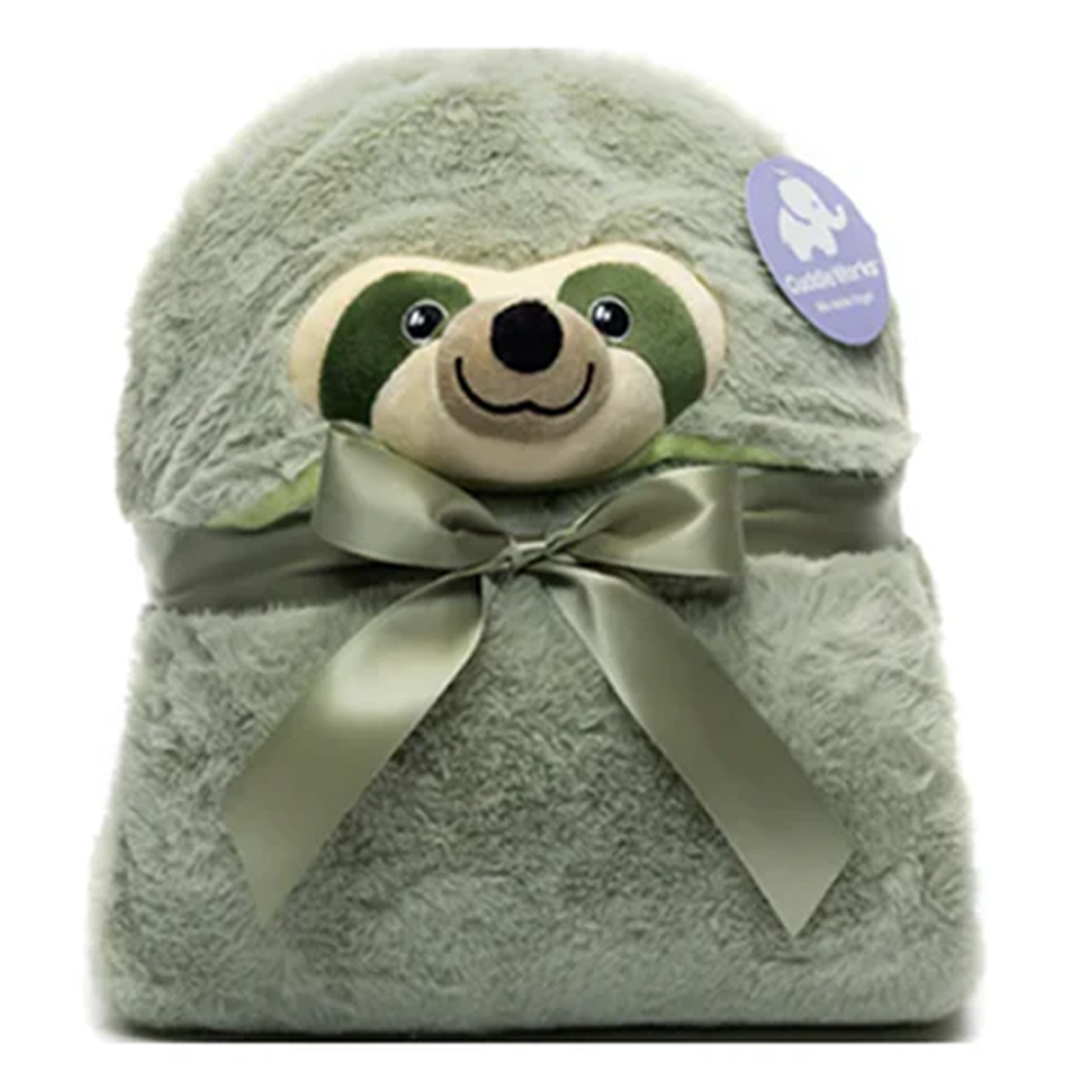 Sloth Weighted Hoodie Blanket by Plushland