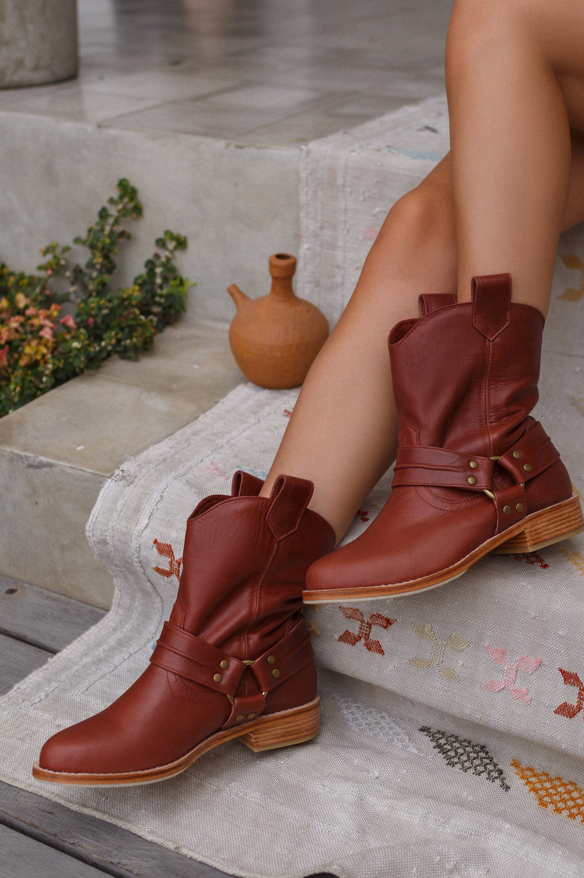 Cali Leather Boots by Bali ELF