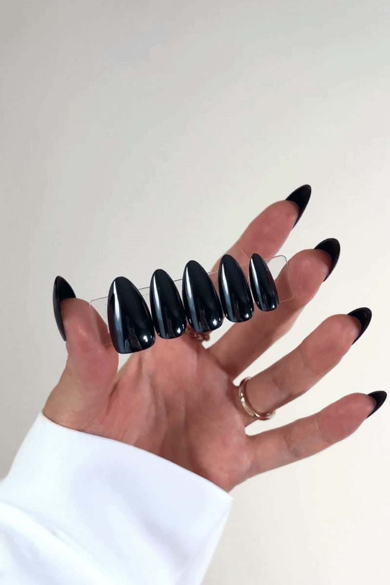 Blackberry Sugar Pop | Soft & Durable Press-On Nails by Bonmuz