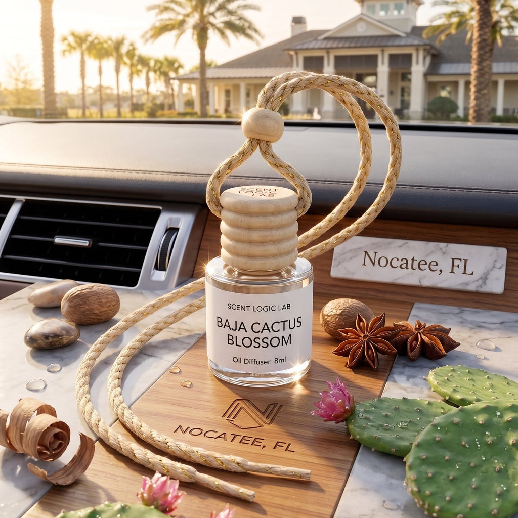 Luxury 8ml Car Diffuser in Floral Scents
