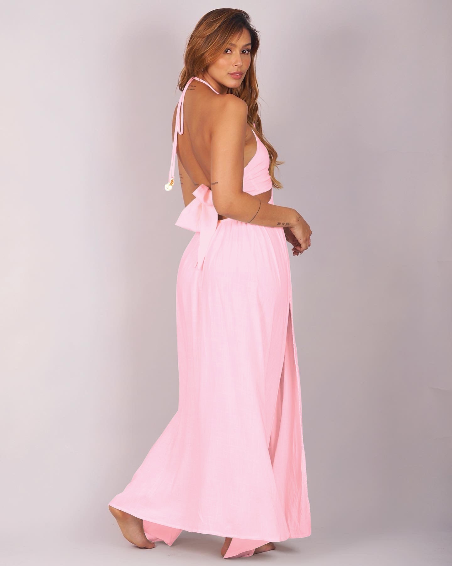 Santorini Dress Black