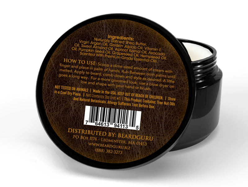 BeardGuru Old Leather Beard  Cream by BeardGuru