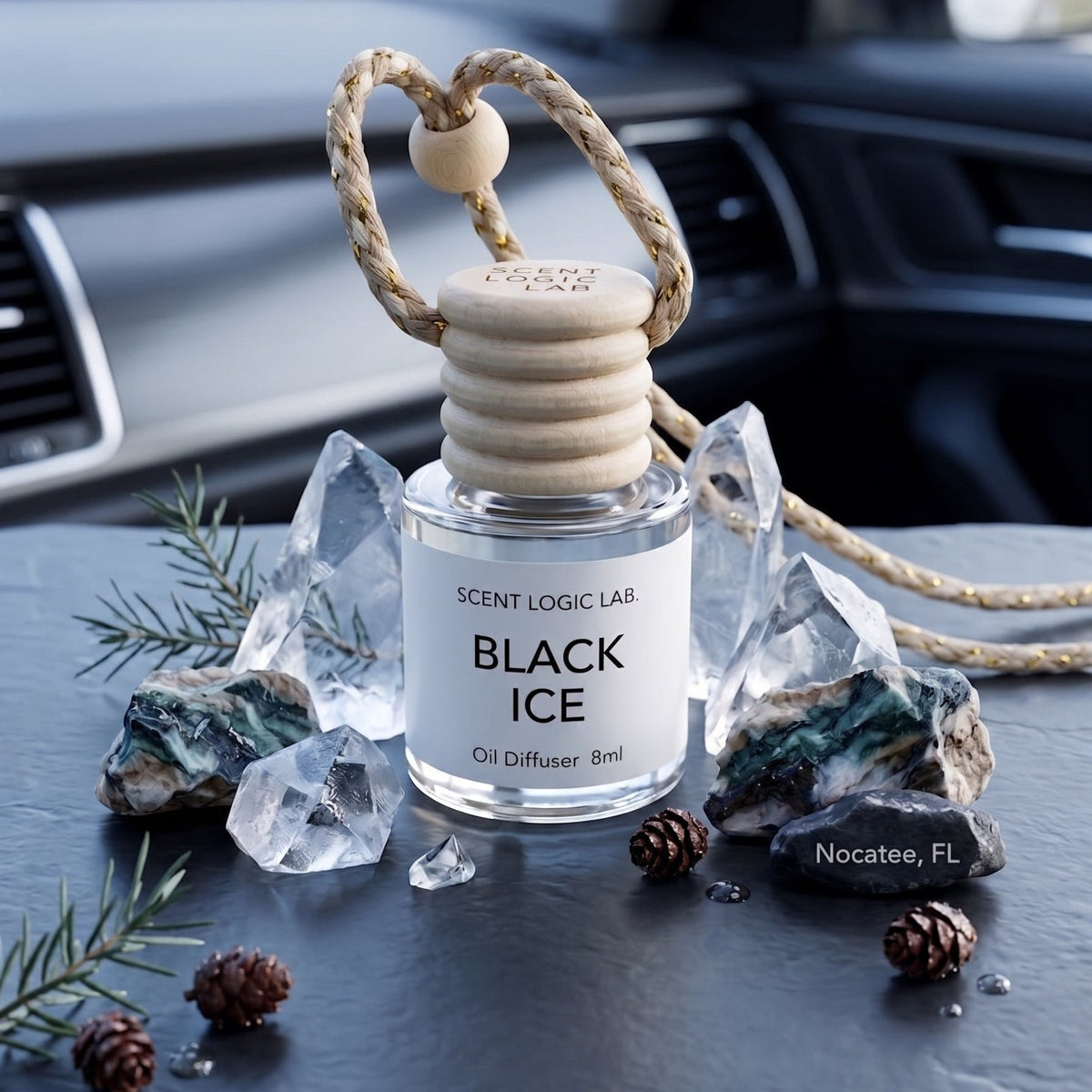 Luxury 8ml Car Diffuser in Nature Scents