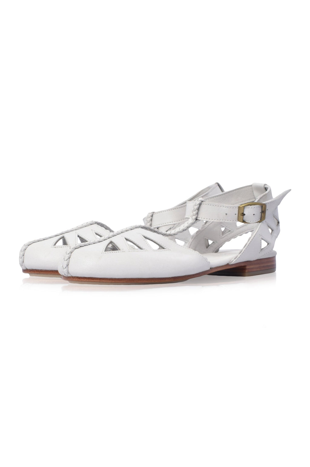 Bounty T-strap Leather Sandals by Bali ELF