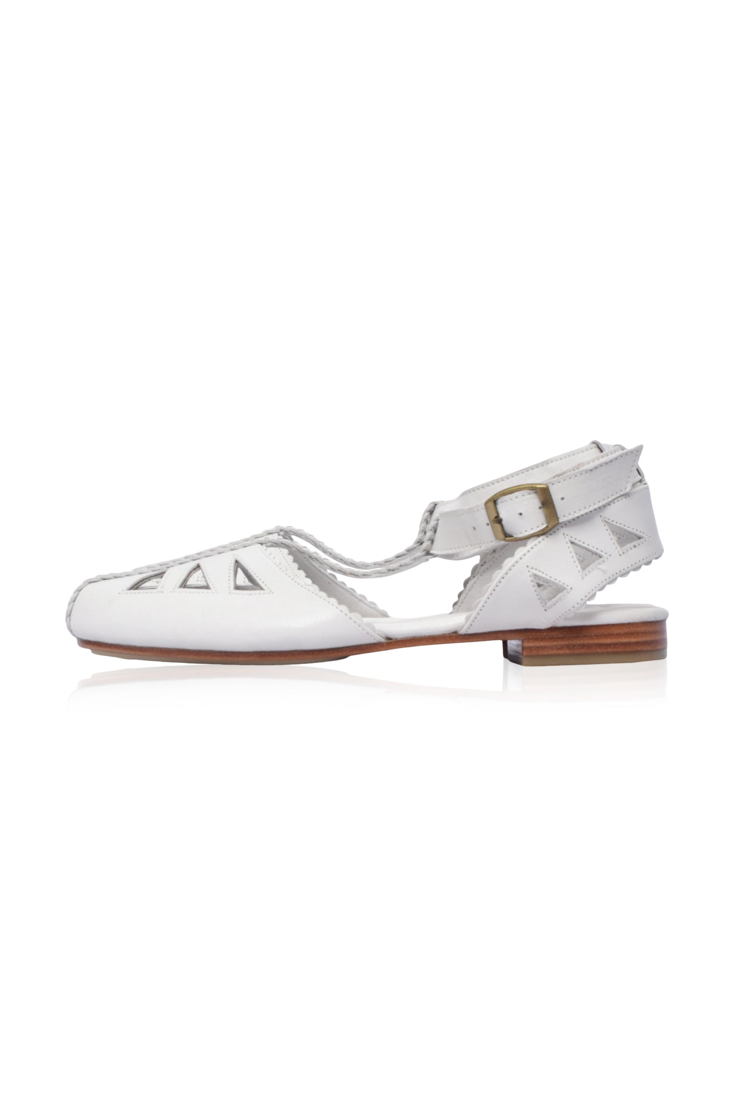 Bounty T-strap Leather Sandals by Bali ELF