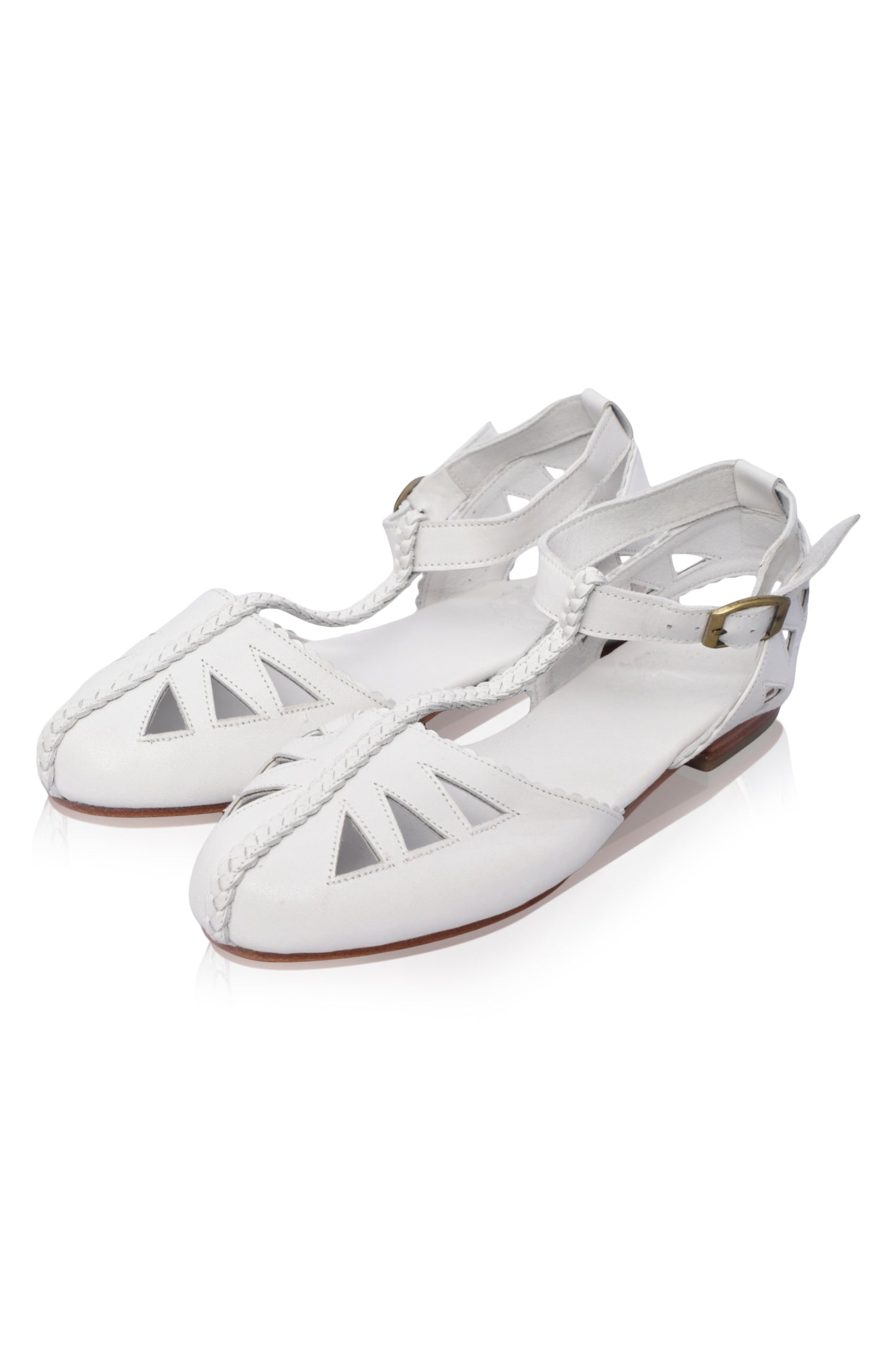 Bounty T-strap Leather Sandals by Bali ELF