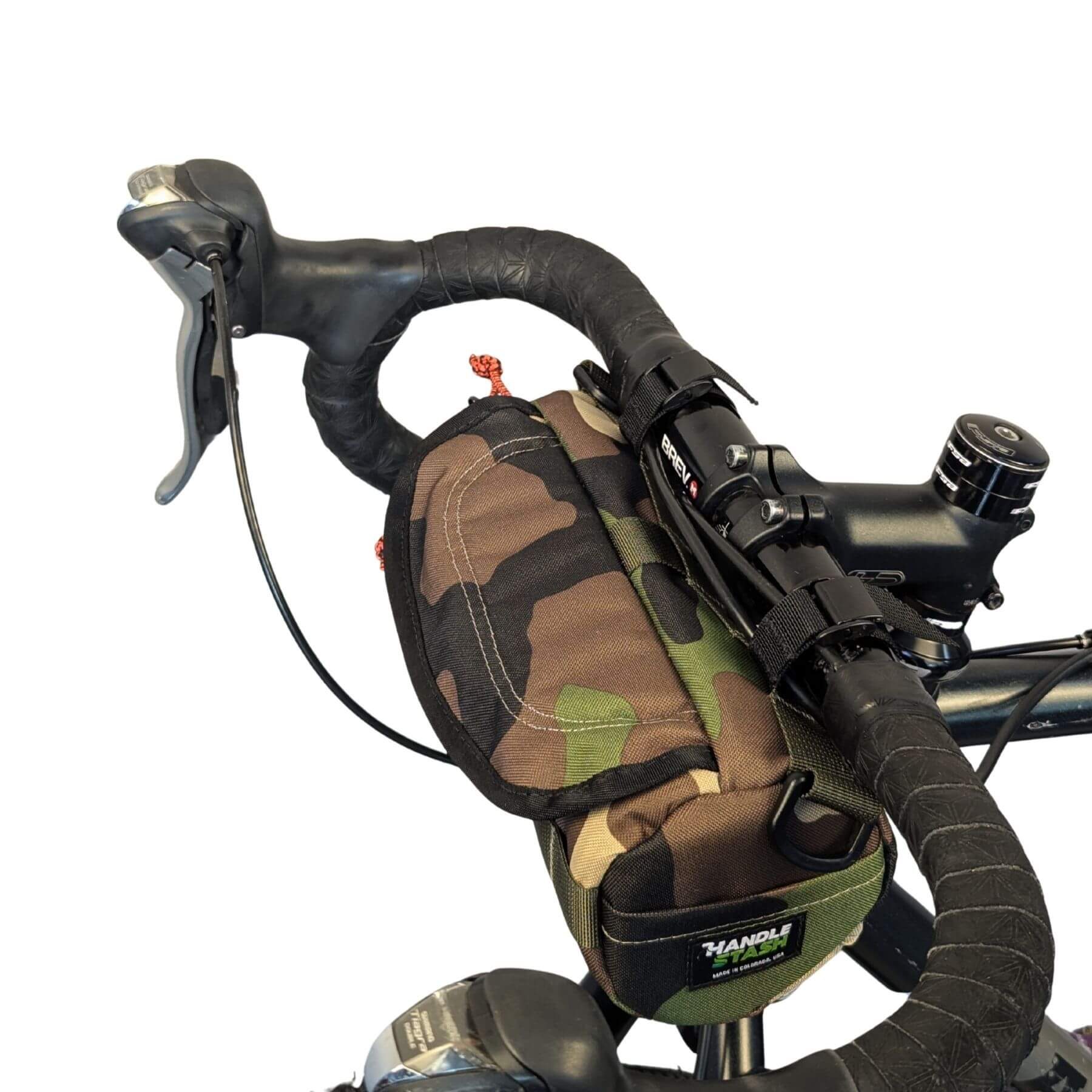 Bigmouth Burrito Handlebar Bag - Blazin Camo by HandleStash