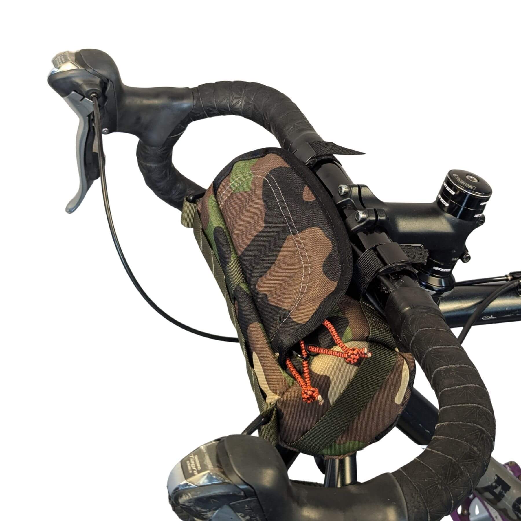 Bigmouth Burrito Handlebar Bag - Blazin Camo by HandleStash