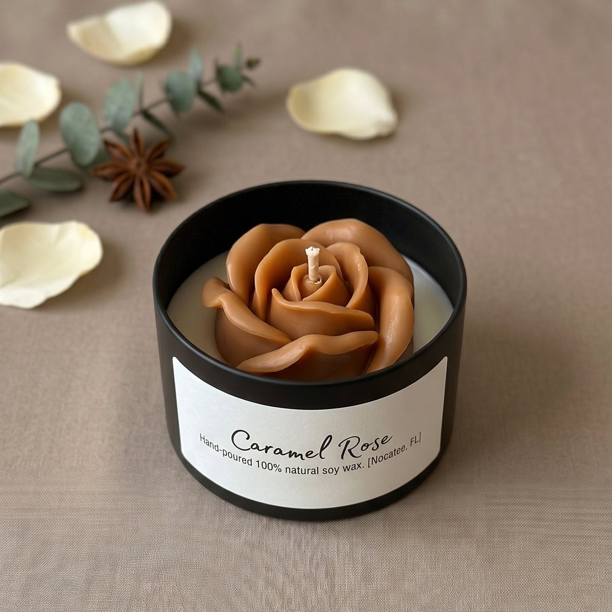 Flower in a Jar Candle | Handcrafted Gift