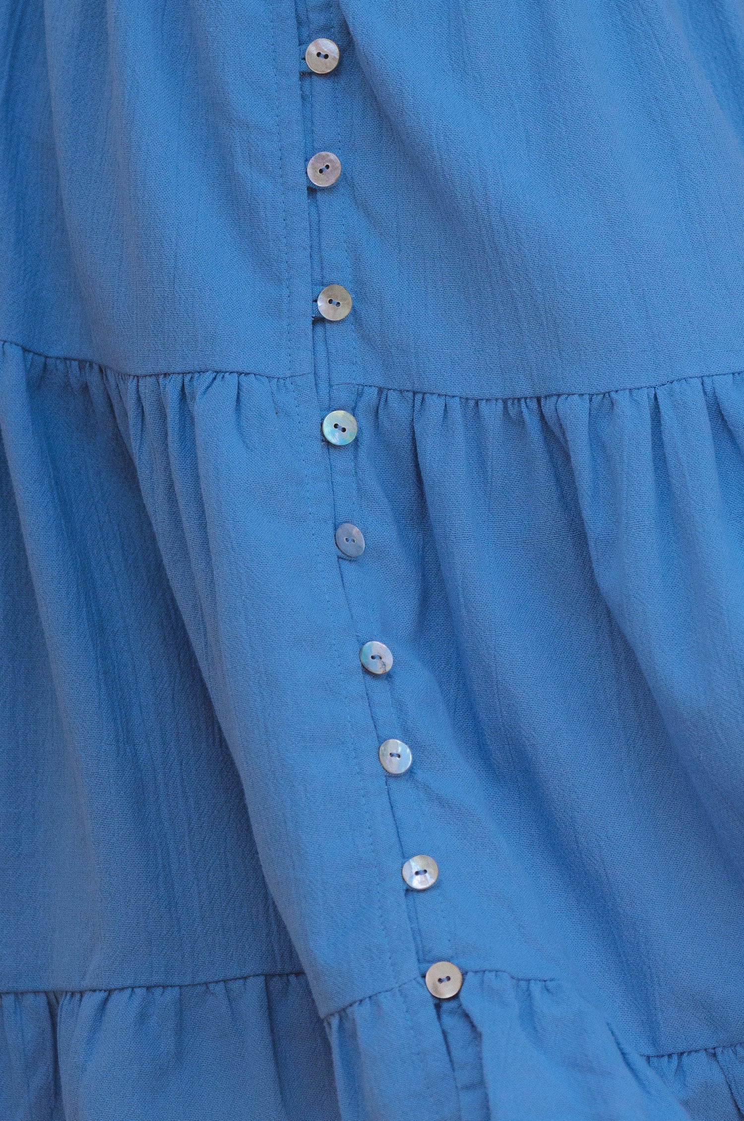 Catalina Smocked Linen Mini Dress by Bali ELF
