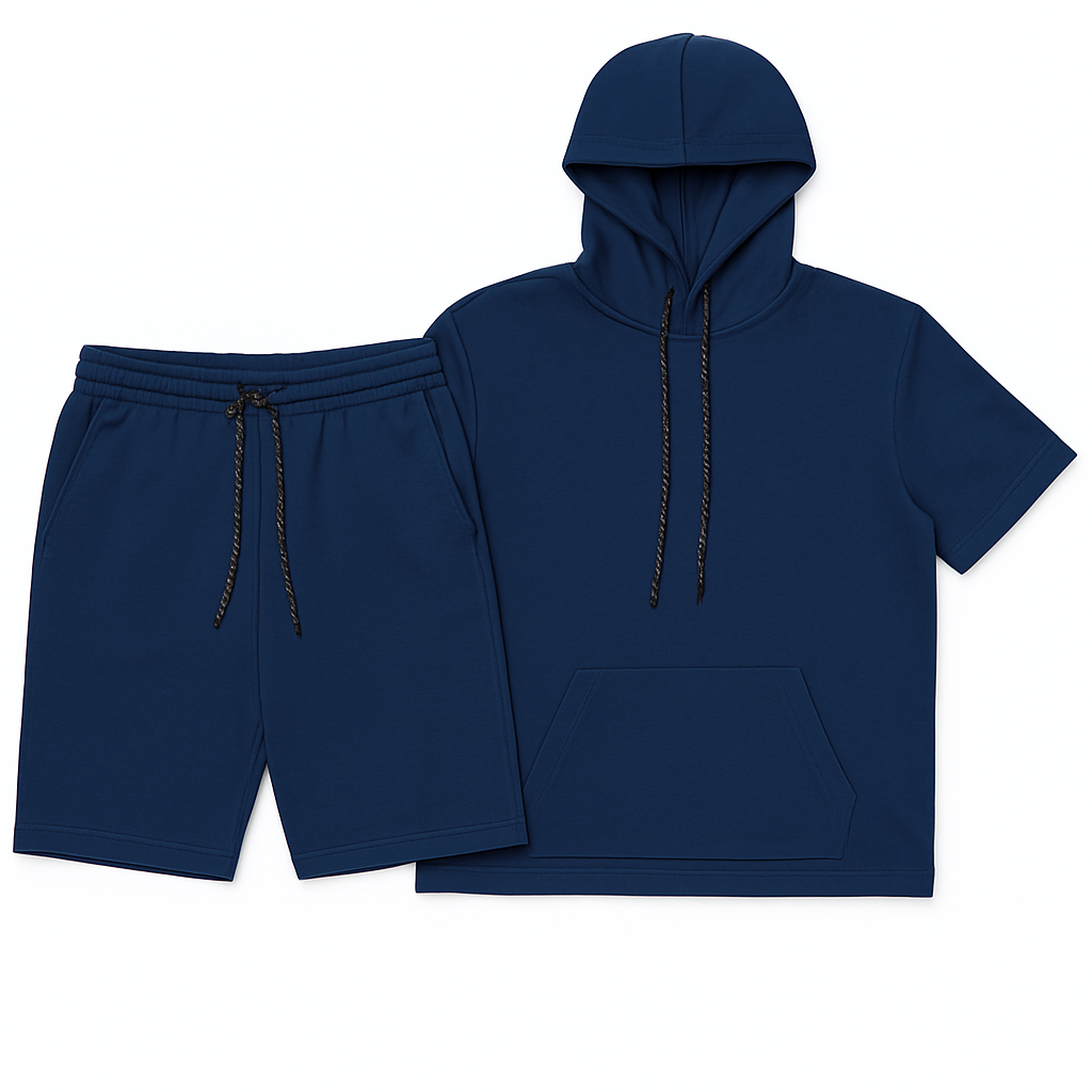Men’s Core Short Sleeve Hoodie & Shorts Set