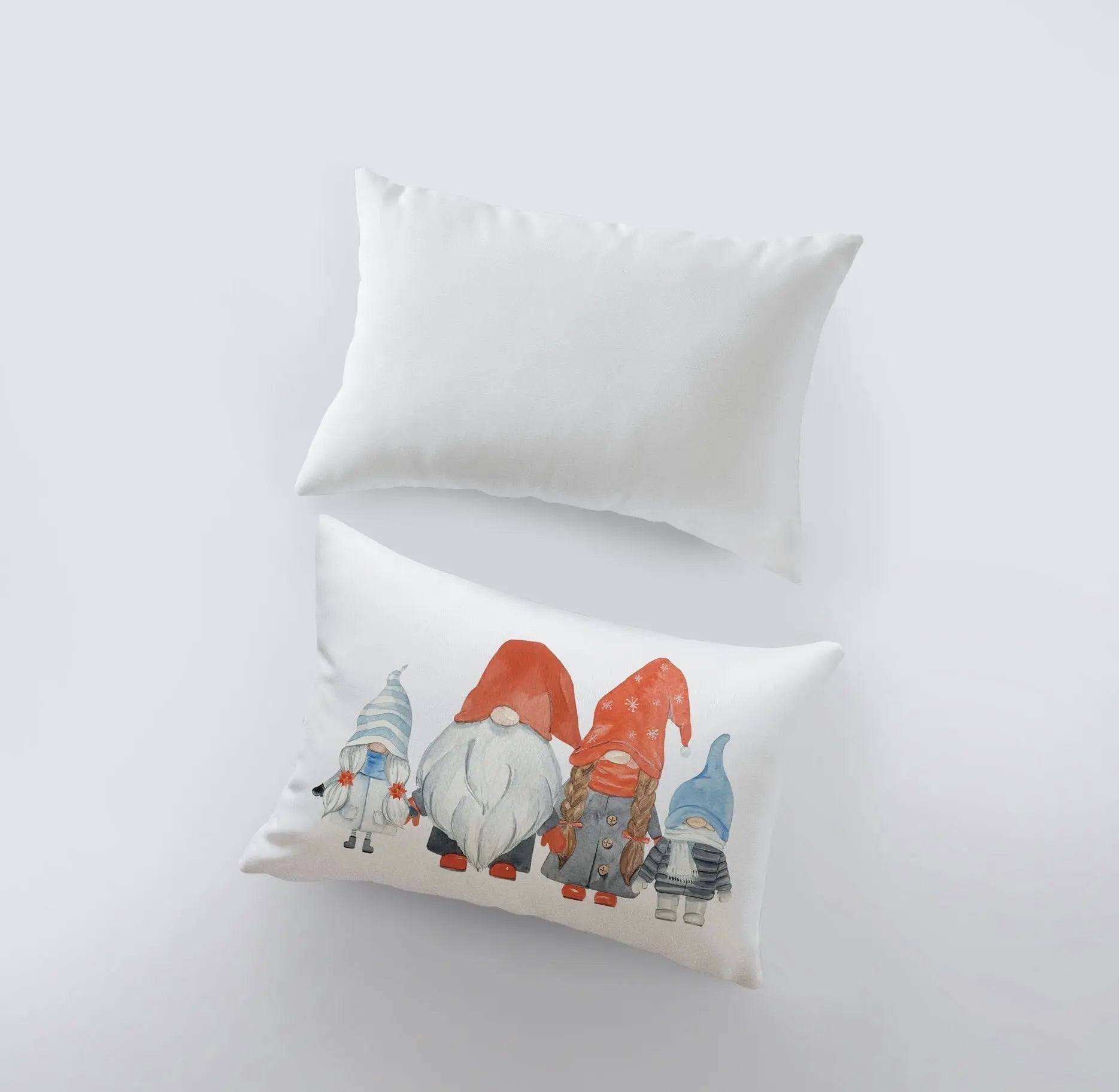 Christmas Gnome Red | 18x12 | Christmas Throw Pillow | Merry Christmas | Throw Pillow | Home Décor | Christmas Décor | Christmas Gift UniikPillows
