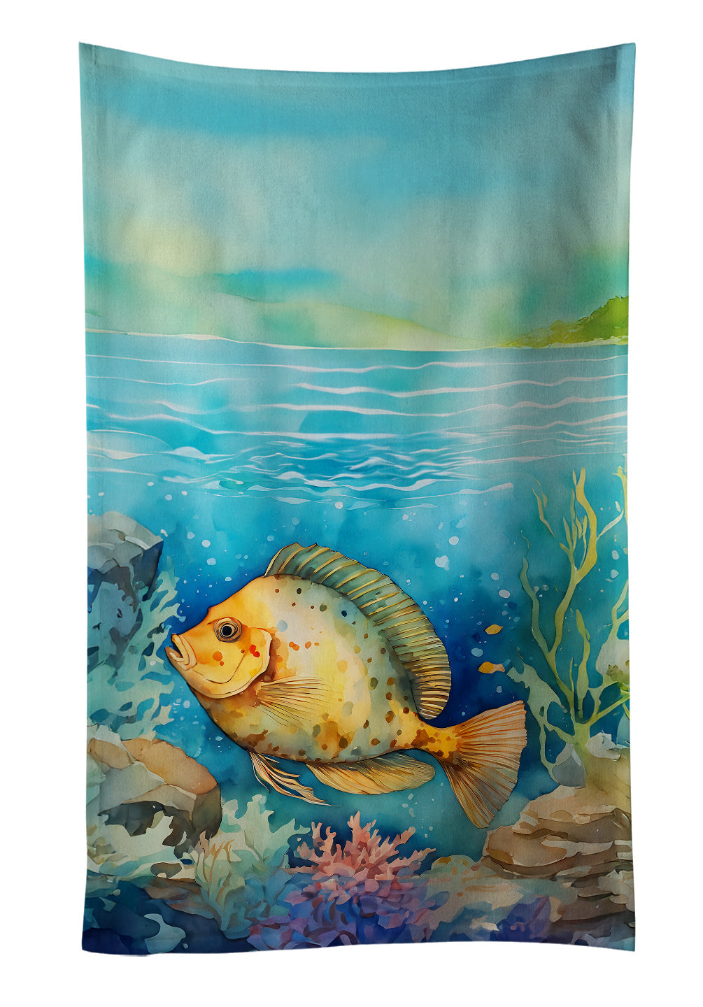 Flounder Kitchen Towel