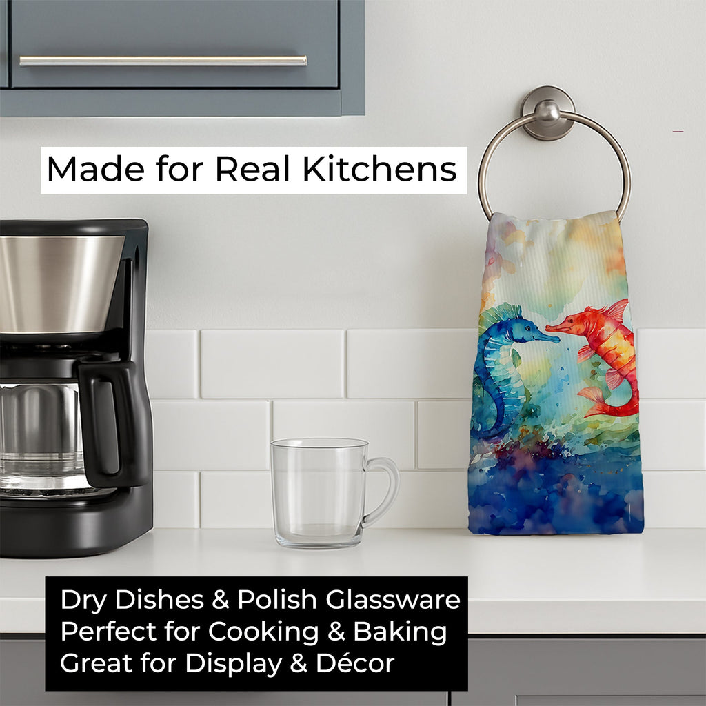 Seahorses Kitchen Towel