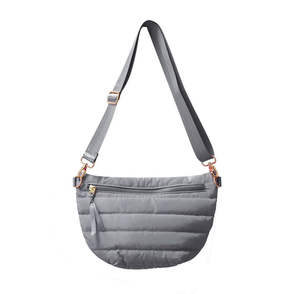 The Blake | Crescent Puffer Sling Bag | 14 Colors by Babs+Birdie