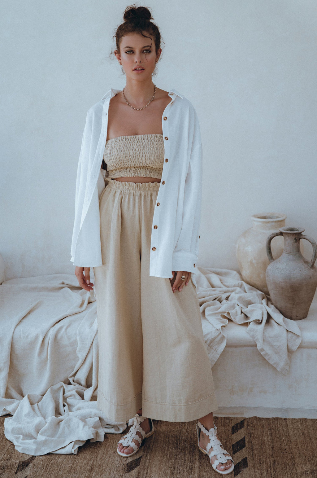Delhi Linen Pants by Bali Lane