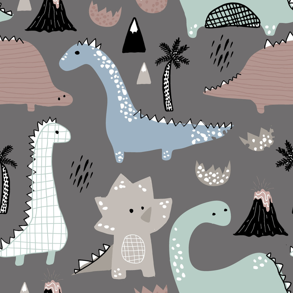 Dinosaur Drawing Splash Mat - A Waterproof Catch-All for Highchair Spills and More! by BapronBaby