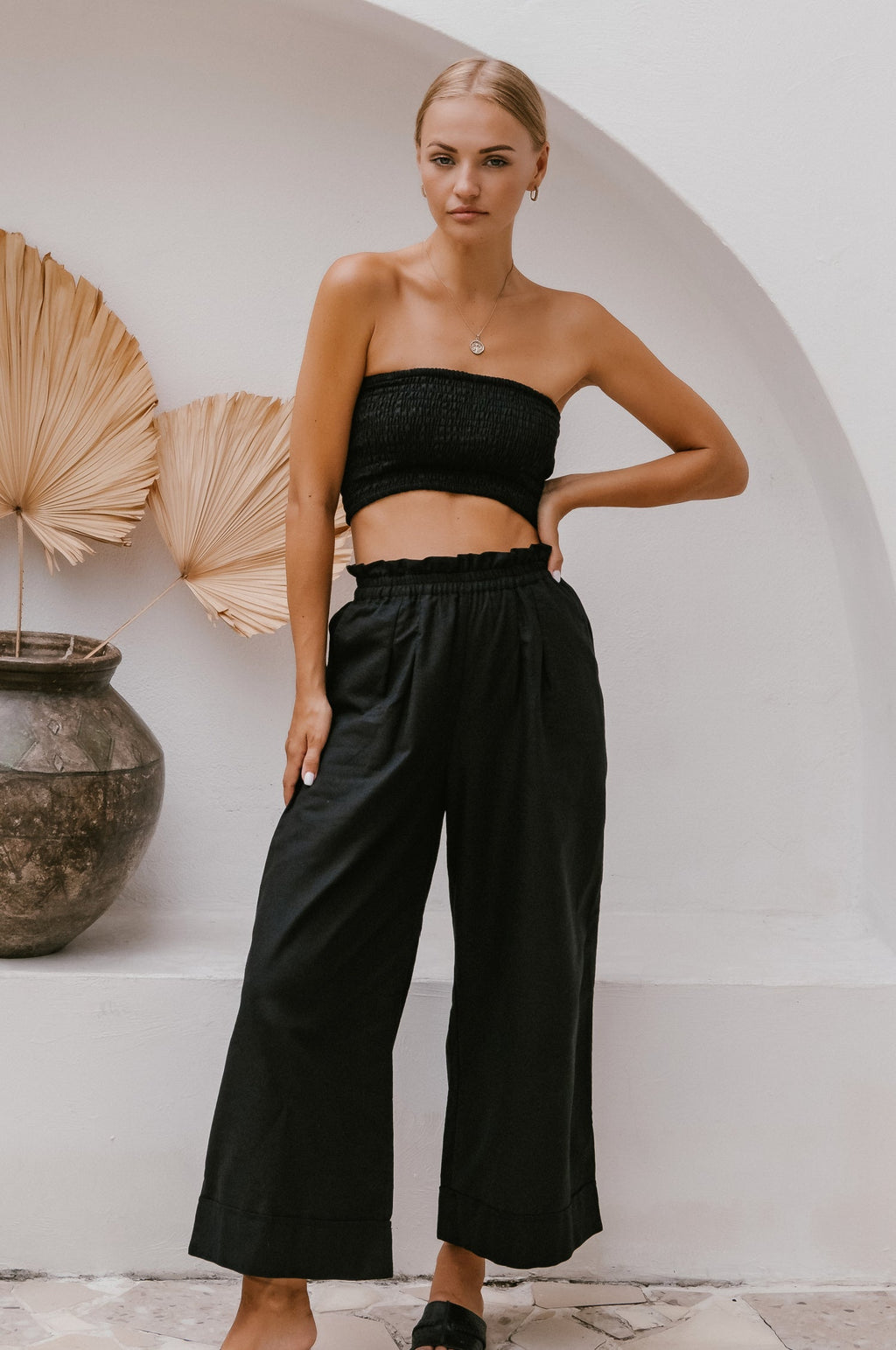 Fenzi Smocked Top by Bali Lane