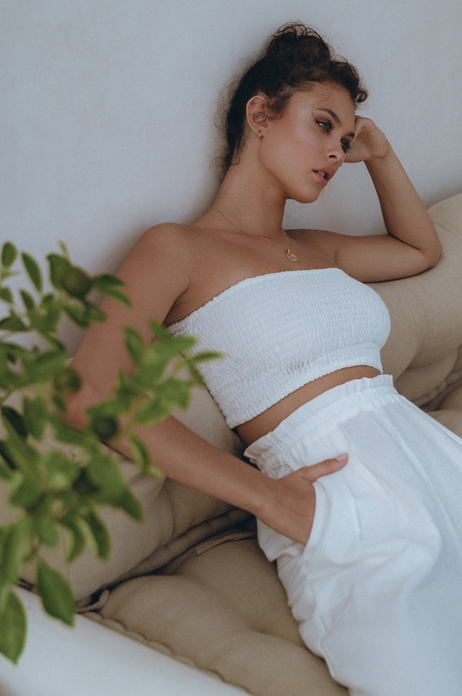 Fenzi Smocked Top by Bali Lane