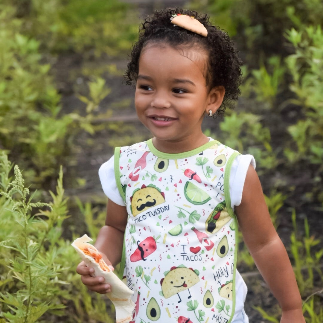 The best bib for babies who hate bibs isn't a bib at all - it's a bapron!
