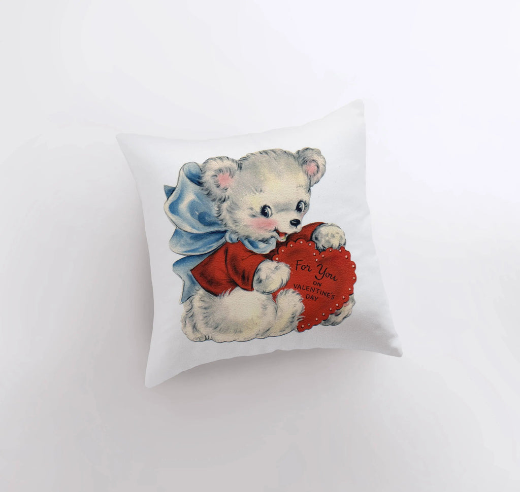 For You on Valentines Day | Pillow Cover | Throw Pillow | Valentines Day Gifts for Her | Valentines Day | Room Decor | Valentine Decor UniikPillows
