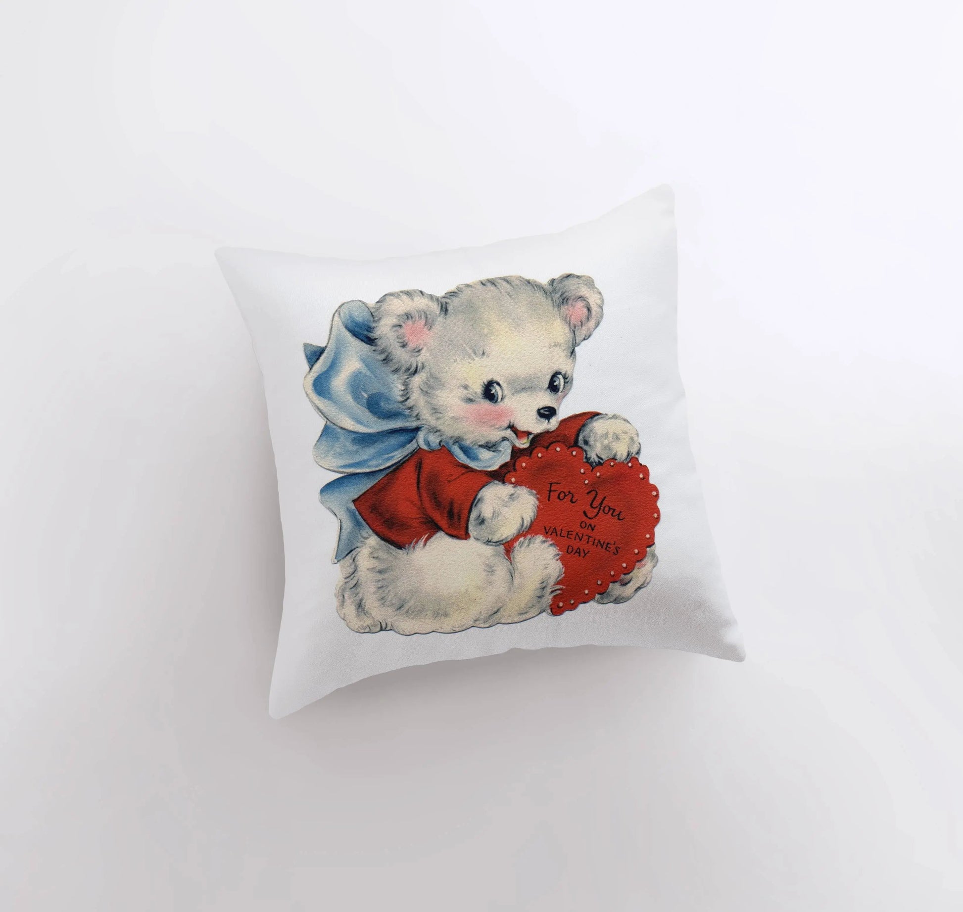 For You on Valentines Day | Pillow Cover | Throw Pillow | Valentines Day Gifts for Her | Valentines Day | Room Decor | Valentine Decor UniikPillows