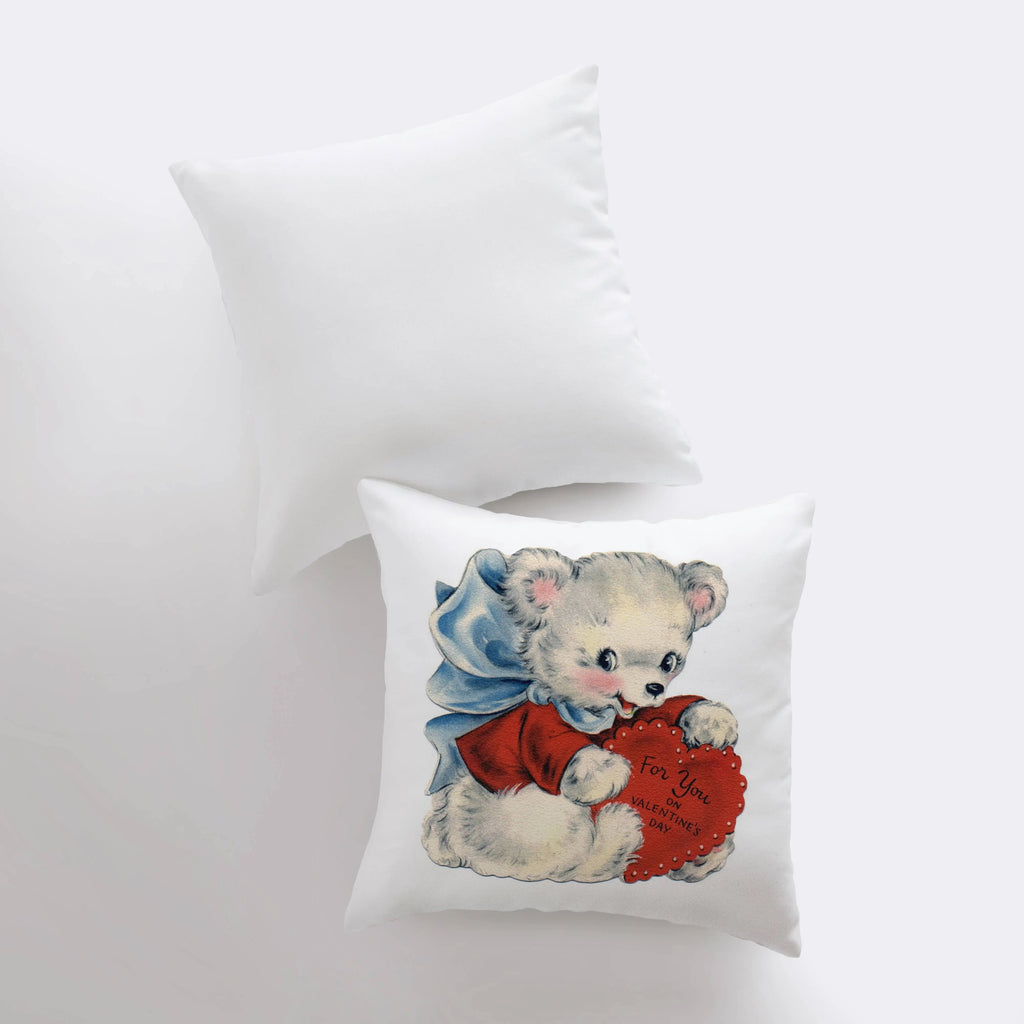 For You on Valentines Day | Pillow Cover | Throw Pillow | Valentines Day Gifts for Her | Valentines Day | Room Decor | Valentine Decor UniikPillows