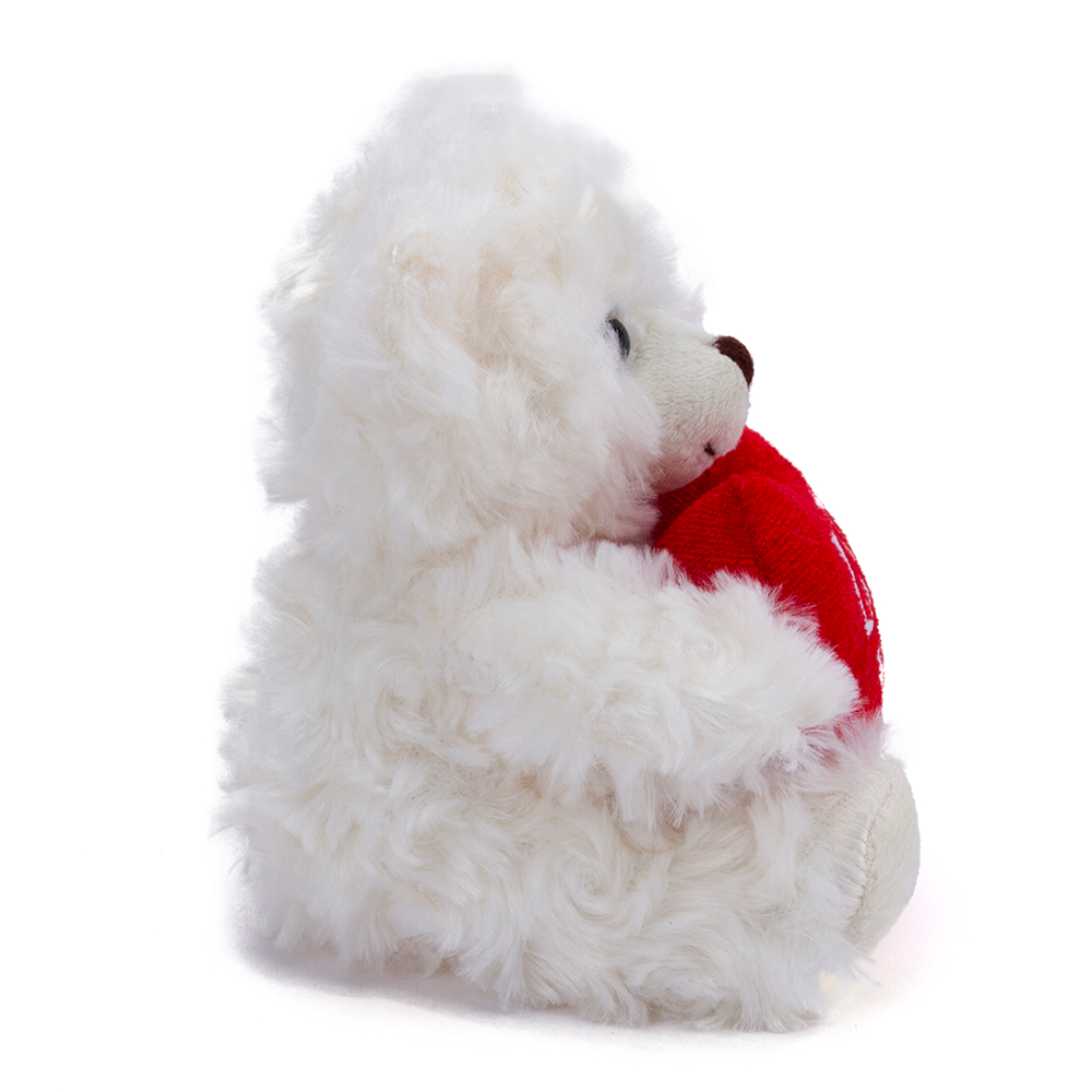 Valentine Cream Bear 6" by Plushland