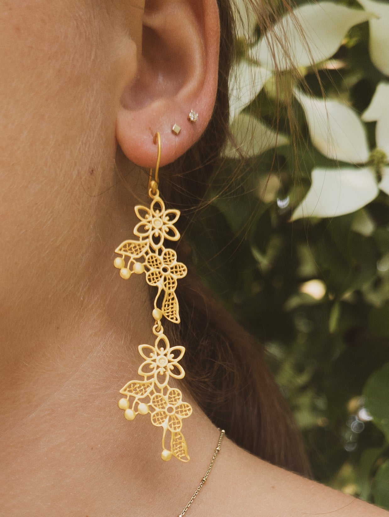 Garden Whispers Earrings by Ash & Rose